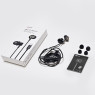 C타입 티타늄 드라이버 게이밍 유선 이어폰 AW111C