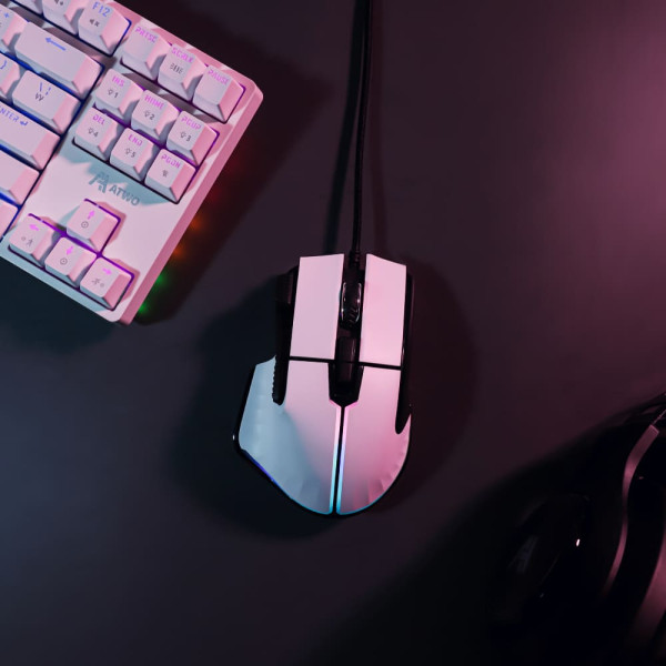 에이투 AG0103 고감도 RGB 유선 USB 게이밍 마우스 컴퓨터 PC 노트북