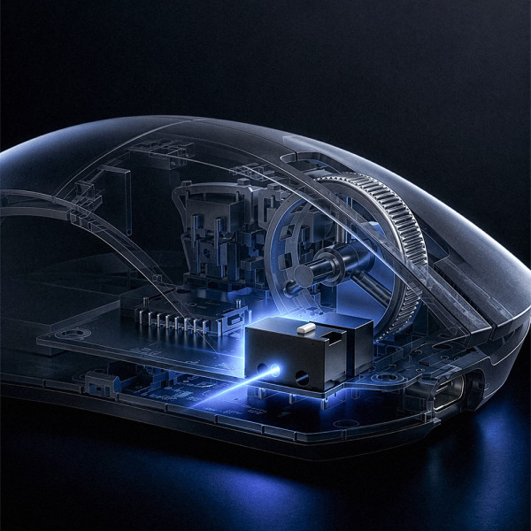 에이투 GM7 CARBON 49g 초경량 8K 유무선 블루투스 게이밍 마우스 OMRON 광학 스위치 CF 블랙 카본